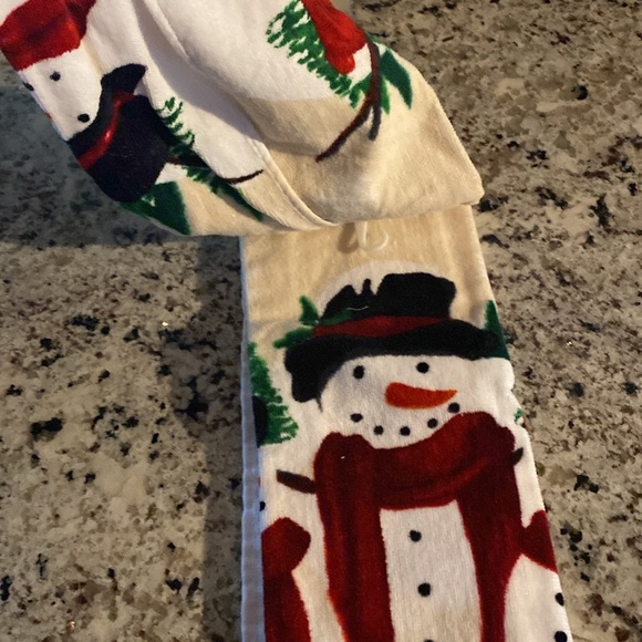 Snowman Kitchen Towels - Picture 2 of 4